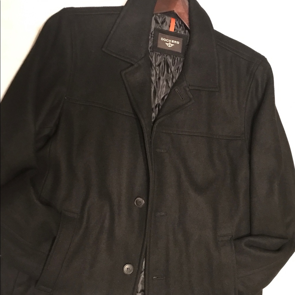 Dockers Wool-polyester winter coat.